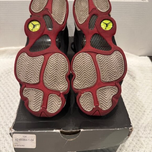 Nike Air Jordan 13 Retro GS Black/Red – 6Y / Women’s 7.5 – W/ Box - Picture 6 of 7